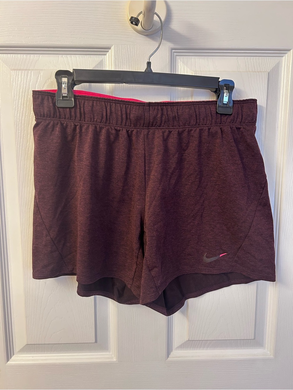 Nike Women's Maroon Athletic Shorts